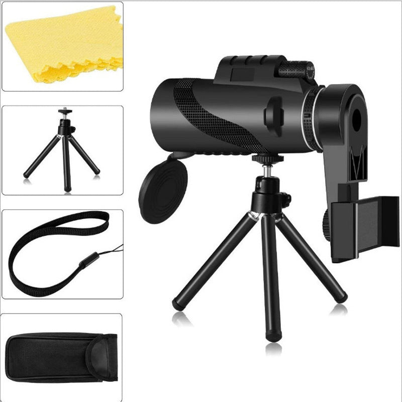 Professional 80x100 Monocular Telescope – HD Optics & Night Vision