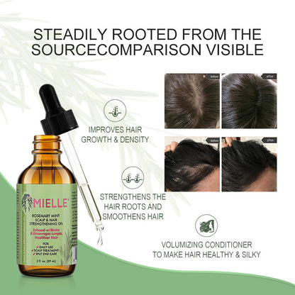 Mielle Organics Mielle Rosemary Mint Scalp and Hair Strengthening Oil