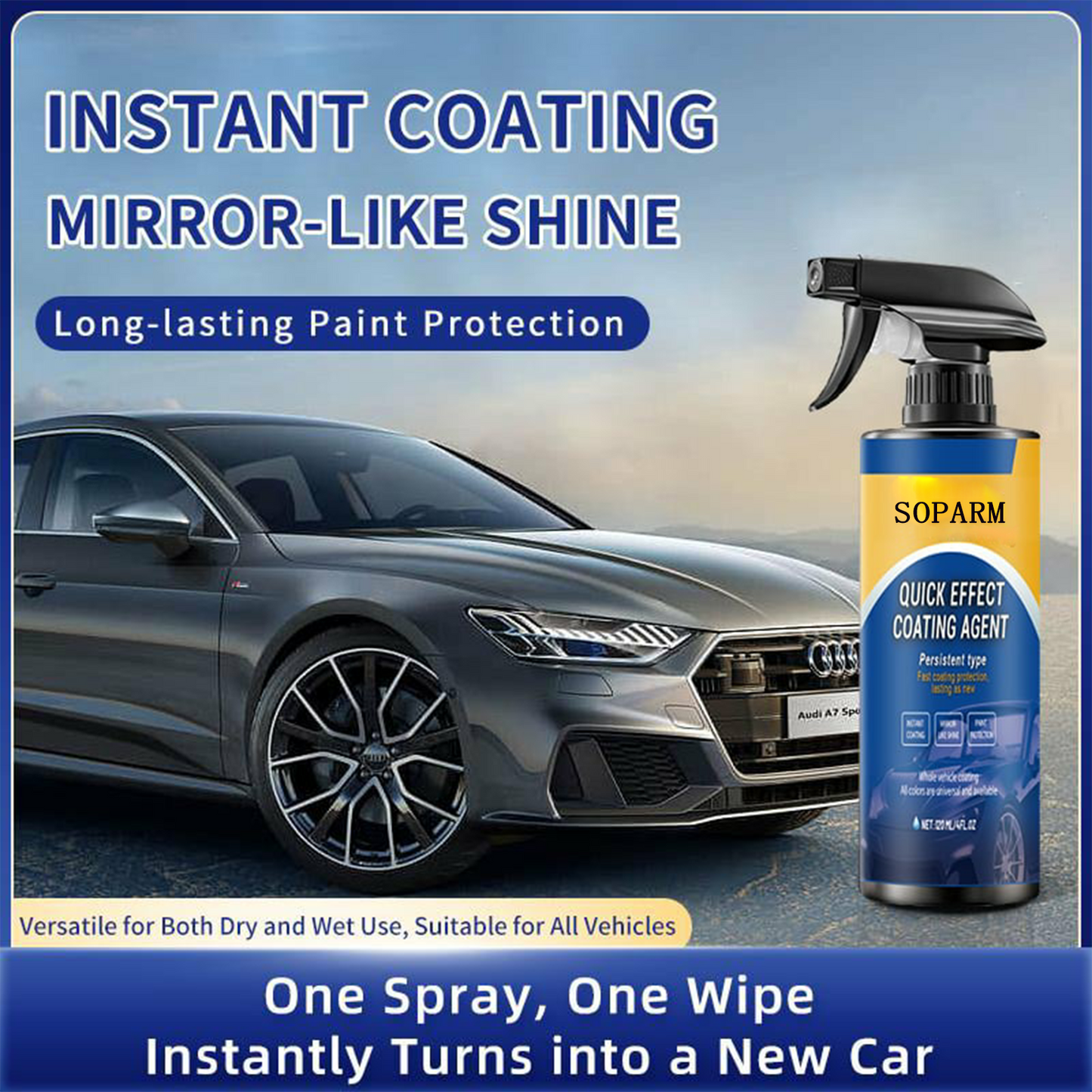 🔥Last Day 60% OFF🔥 Advanced Car Quick-acting Coating Agent Spray