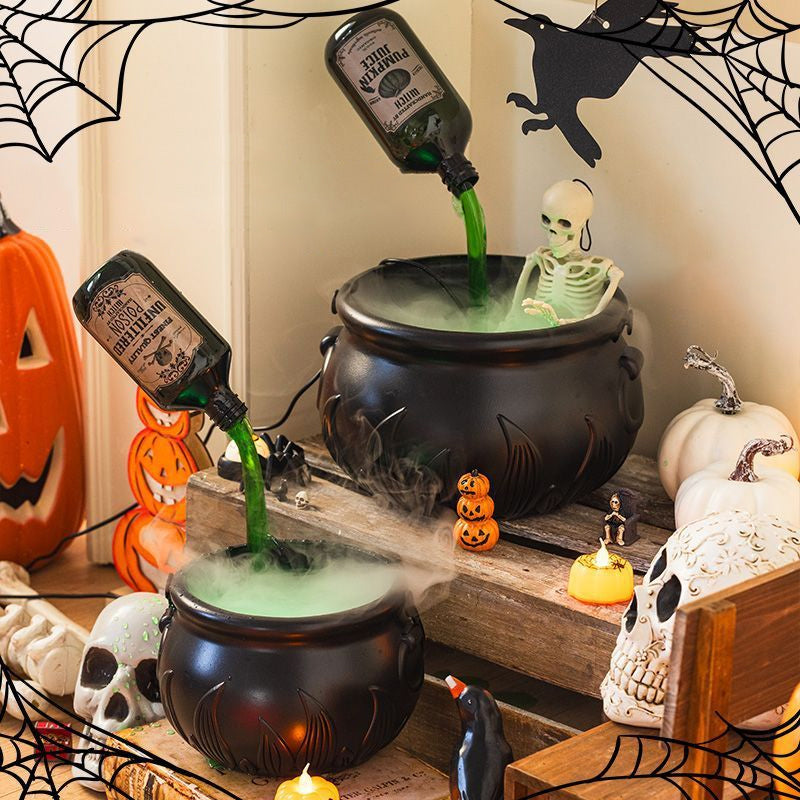 🎃Halloween Floating Potion Cauldron🧙‍♀️☠️