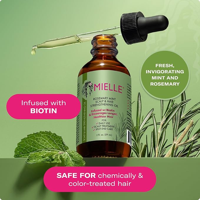 Mielle Organics Mielle Rosemary Mint Scalp and Hair Strengthening Oil