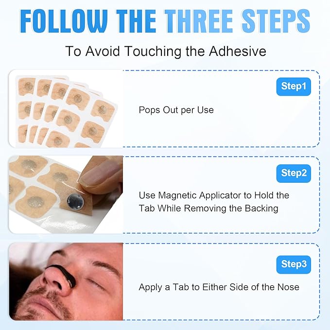 Anti Snoring Magnetic Nose Strips