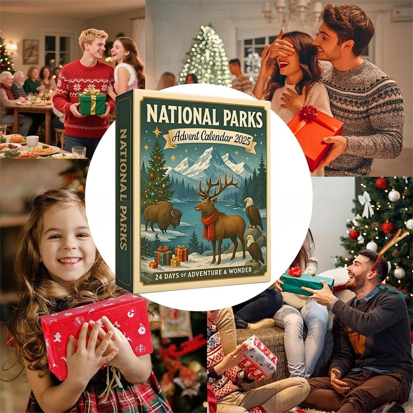 🔥LAST DAY 70% OFF🔥2025 National Parks Advent Calendar