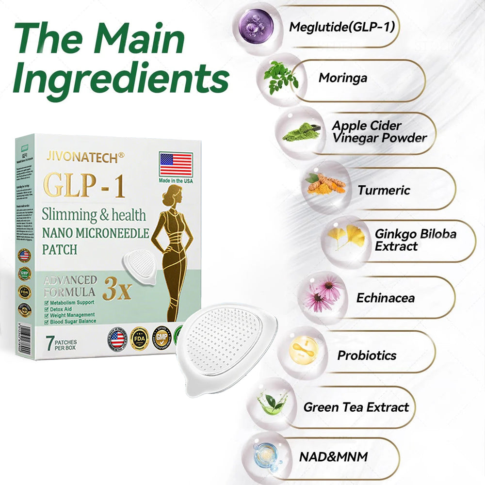 𝑂𝑓𝑓𝑖𝑐𝑖𝑎𝑙 𝑆𝑡𝑜𝑟𝑒 | 𝐽𝑖𝑣𝑜𝑛𝑎𝑡𝑒𝑐ℎ® 𝐺𝐿𝑃-1 𝑁𝑎𝑛𝑜-𝑀𝑖𝑐𝑟𝑜𝑛𝑒𝑒𝑑𝑙𝑒 𝑃𝑎𝑡𝑐ℎ Just one week, visible changes in 7 days For obesity, cardiovascular health, diabetes, sleep apnea, joint issues, and more💎