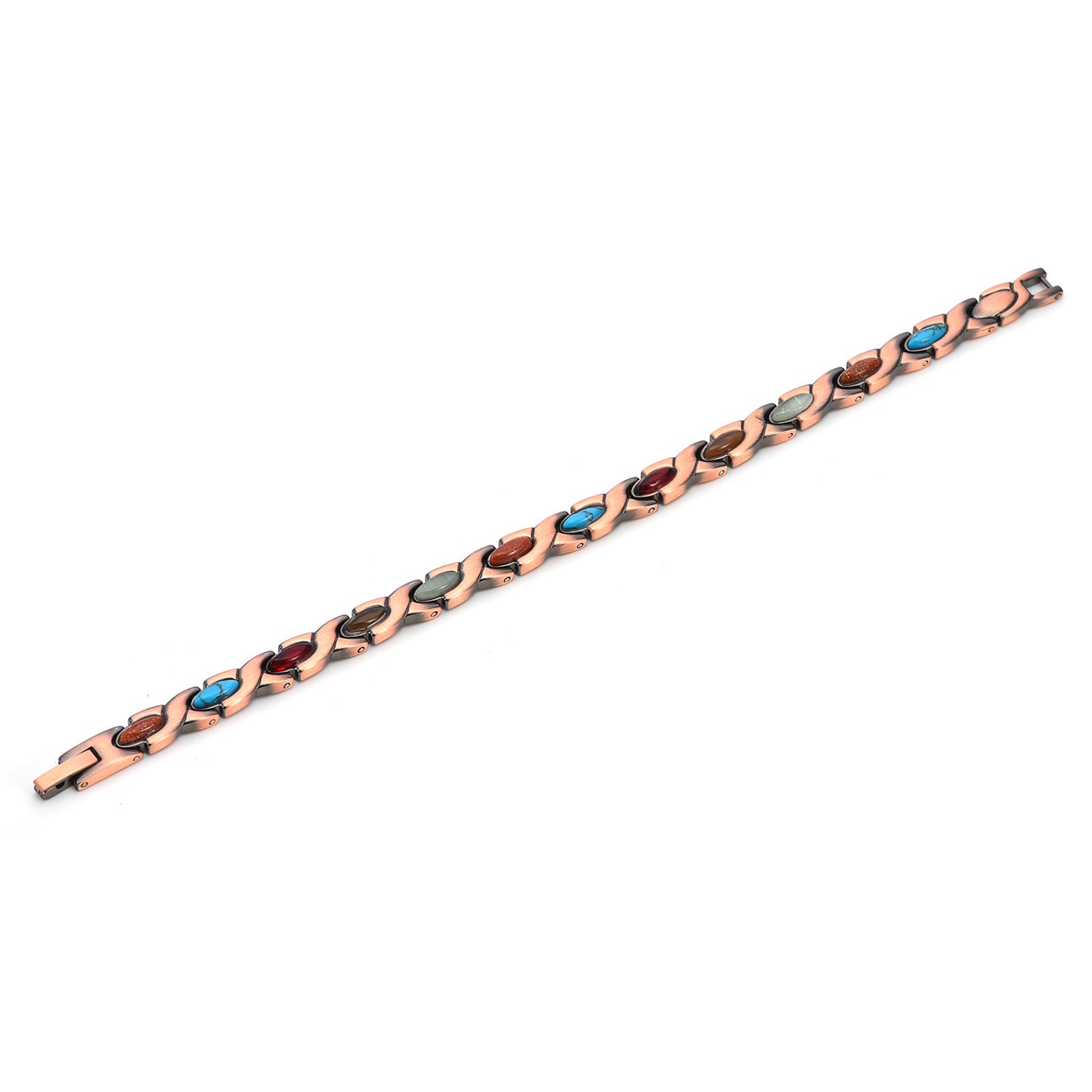 Magnetic Copper Bracelet – Pure Solid Copper with 3800 Gauss Powerful Magnets