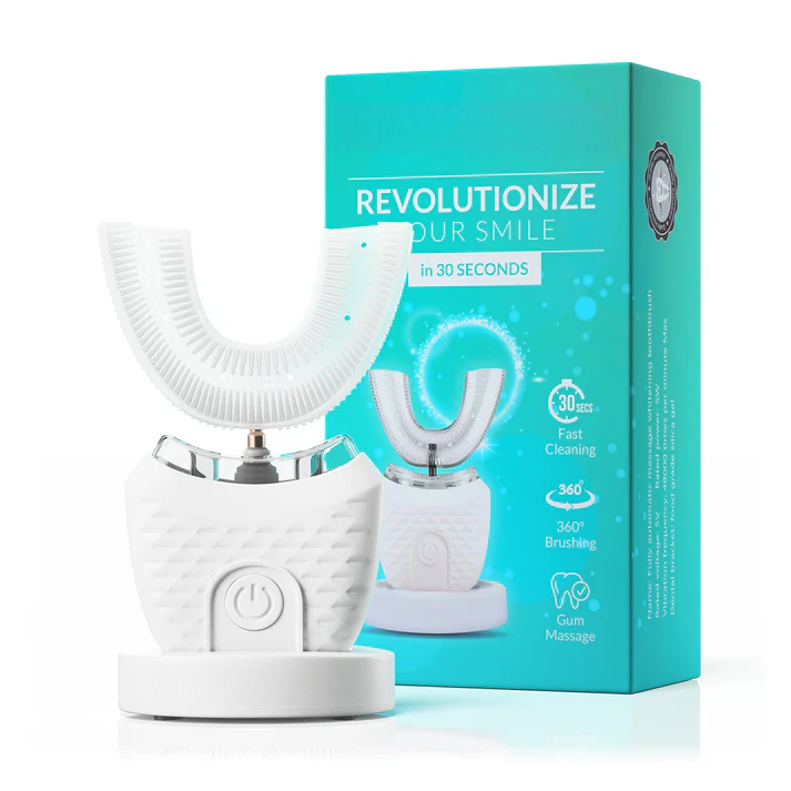 Automatic PowerClean Toothbrush - 360° Deep Cleaning System
